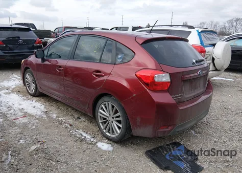 2012 Subaru Impreza 2.0I Premium z USA, uszkodzony, nr VIN JF1GPAD64CH215648